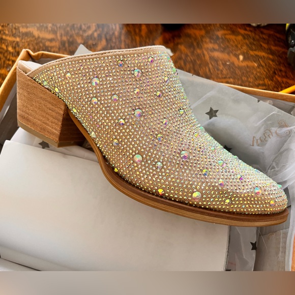 Zeena sparkle mules by Very G - Picture 3 of 5